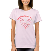 T-Shirt dia de as mães Básico Escuro