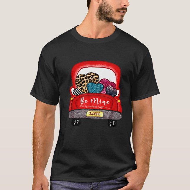 Camiseta T-Shirt dia de os namorados Red Truck (Frente)