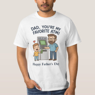 Camiseta T-Shirt Dia de os pais engraçado