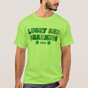 Camiseta T-Shirt Dia de São Patrício Feliz e Encantador