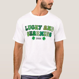 Camiseta T-Shirt Dia de São Patrício Feliz e Encantador