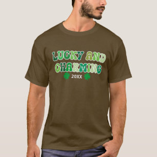 Camiseta T-Shirt Dia de São Patrício Feliz e Encantador