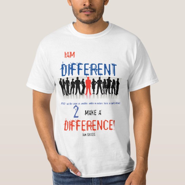 Camiseta T-Shirt DIFERENTE (Frente)
