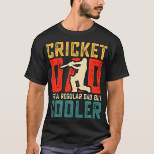 Camiseta T-Shirt Digital Básico Escuro Pai de Críquete