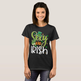 Camiseta T-Shirt Diversão Irlandesa, Sexy e Dia de São Patr