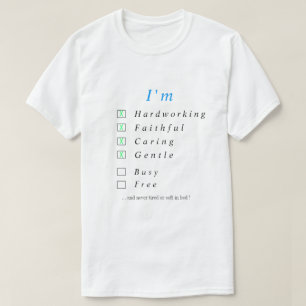 Camiseta T-shirt divertida personalizada - Adicionar o seu 