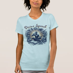Camiseta T-Shirt Divino de uso feminino