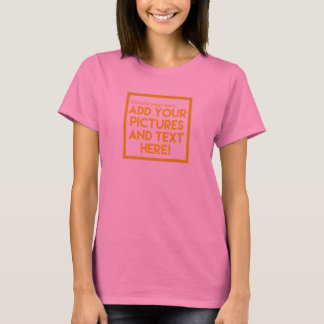 Camiseta T-shirt DIY - Adicionar imagens e texto!