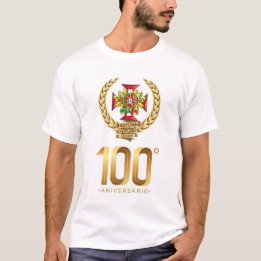 Camiseta T-Shirt do 100º aniversário