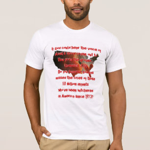 Camiseta T-shirt do aborto dos EUA anti