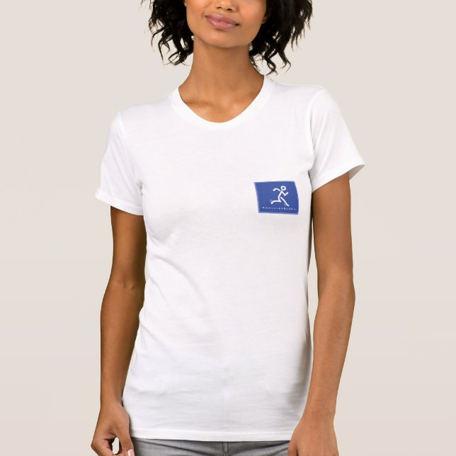 Camiseta T-shirt do AchillesBlog das mulheres (Frente)