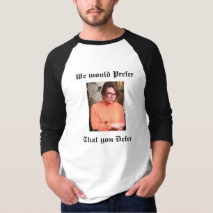 Camiseta T-shirt do adiamento de Hannah segunda-feira