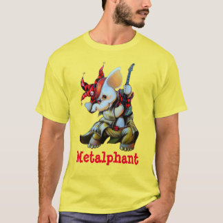 Camiseta T-shirt do adulto do bobo da corte de Metalphant