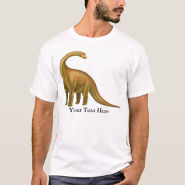 Camiseta T-shirt do adulto do dinossauro do Brachiosaurus