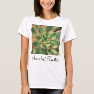 Camiseta T-shirt do Aeonium do Sunburst