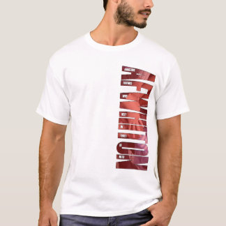 Camiseta T-shirt do AFWHITON dos homens