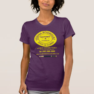 Camiseta T-Shirt do Agente de Assinatura de Empréstimo Pú