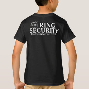 Camiseta T-Shirt do Agente de Segurança do Ring Bearer