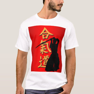 Camiseta T-shirt do aikido