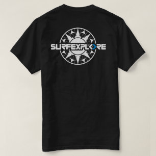 Camiseta t-shirt do algodão do surfEXPLORE