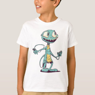 Camiseta T-Shirt do alienígena Unisex Kid