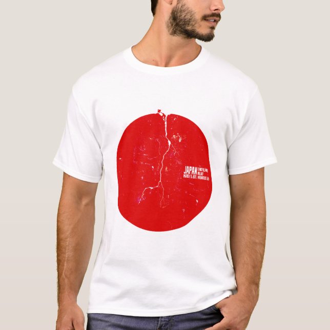 Camiseta T-shirt do alivio de Japão (Frente)