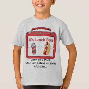 Camiseta T-shirt do almoço do x