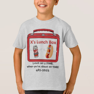 Camiseta T-shirt do almoço do x