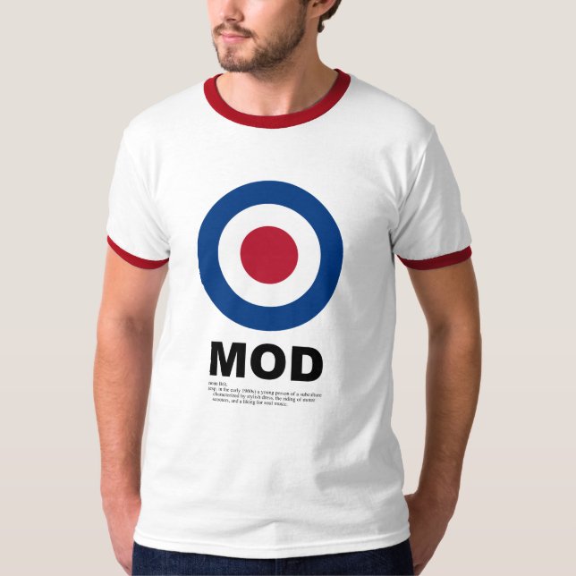 Camiseta T-shirt do alvo da modificação (Frente)