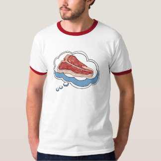 Camiseta T-shirt do amante da carne