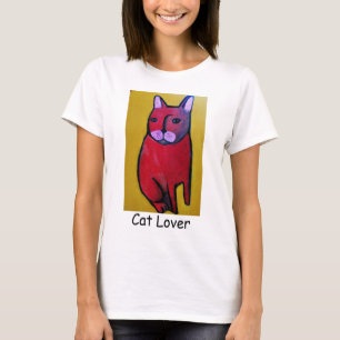 Camiseta T-shirt do amante do gato