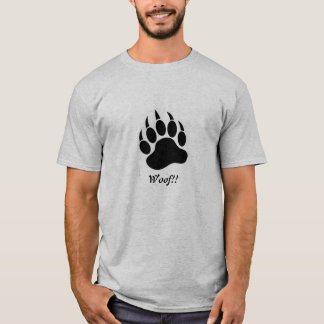 Camiseta T-shirt do amante do urso do Woof