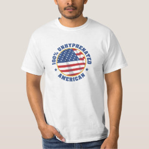 Camiseta T-shirt do americano de Unhyphenated