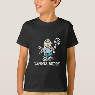 Camiseta T-shirt do amigo do tênis para miúdos