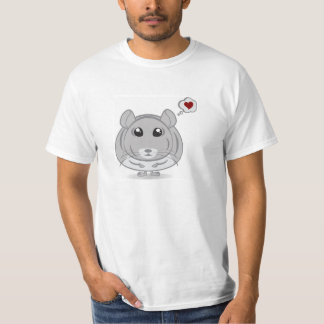 Camiseta T-shirt do amor da bolha do pensamento da