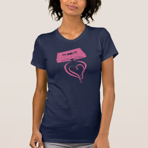 Camiseta T-shirt do amor de Mixtape da velha escola