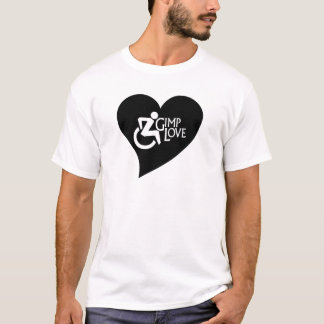 Camiseta T-shirt do amor do Gimp