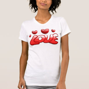 CAMISETA T-SHIRT DO AMOR - MULHERES ' S DAS CAMISOLAS DE