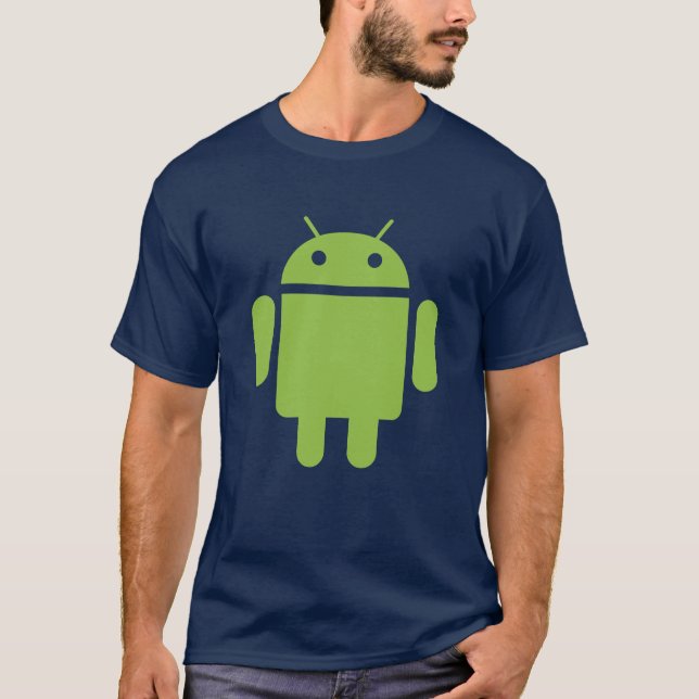 Camiseta T-shirt do Android de Google (Frente)