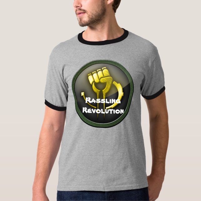 Camiseta T-shirt do anel da revolução (Frente)