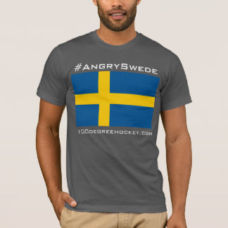 Camiseta T-shirt do #AngrySwede (escuro)
