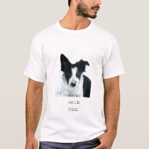 Camiseta T-shirt do anormal de border collie