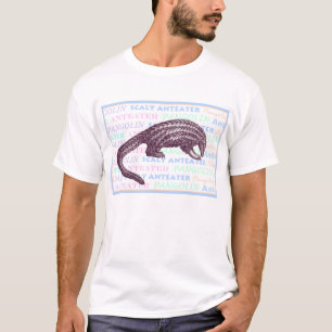 Camiseta T-shirt do Anteater escamoso/Pangolin