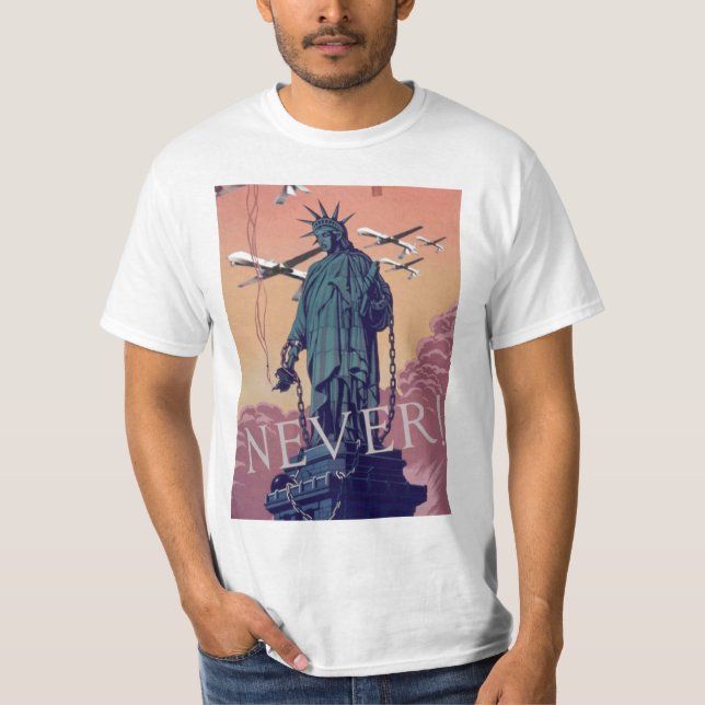 Camiseta T-shirt do Anti-Zangão do valor (Frente)