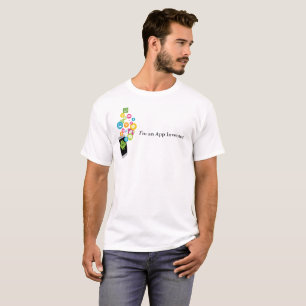 Camiseta T-shirt do App dos homens móveis de CSP