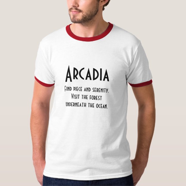 Camiseta T-shirt do Arcadia (Frente)