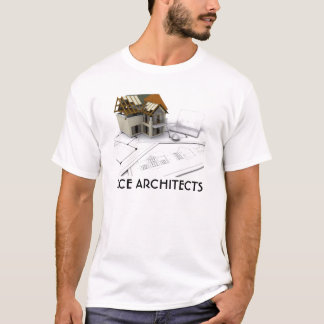 Camiseta T-shirt do arquiteto/empresa de construção civil