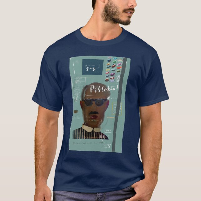Camiseta T-shirt do ARTIGO DE CAPA PIBLOKTO (Frente)