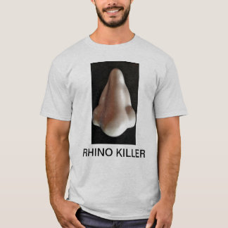 CAMISETA T-SHIRT DO ASSASSINO DO RINOCERONTE