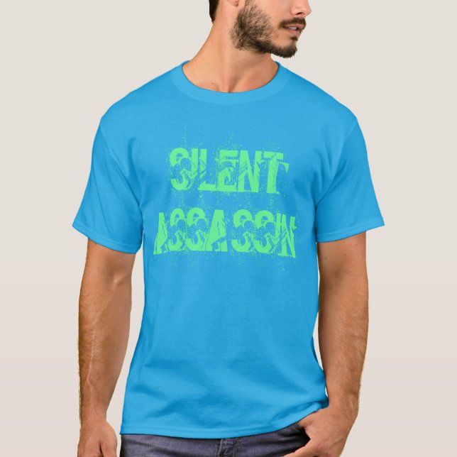 Camiseta "T-shirt do assassino silencioso" (Frente)